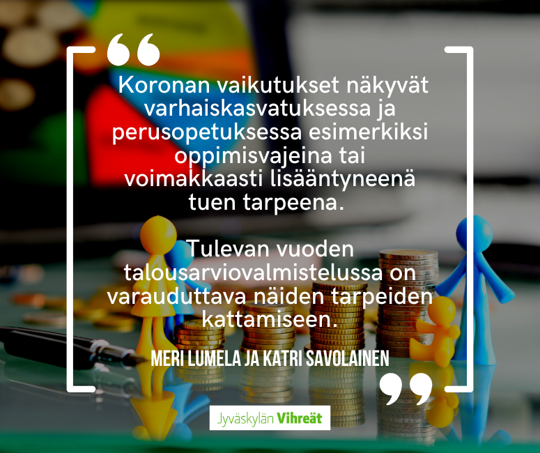 Meri Lumela ja Katri Savolainen: Varhaiskasvatus ja perusopetus hyvinvoinnin perustaksi