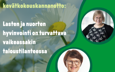 Jyväskylän Vihreiden kevätkokouskannanotto: Lasten ja nuorten hyvinvointi on turvattava vaikeassakin taloustilanteessa