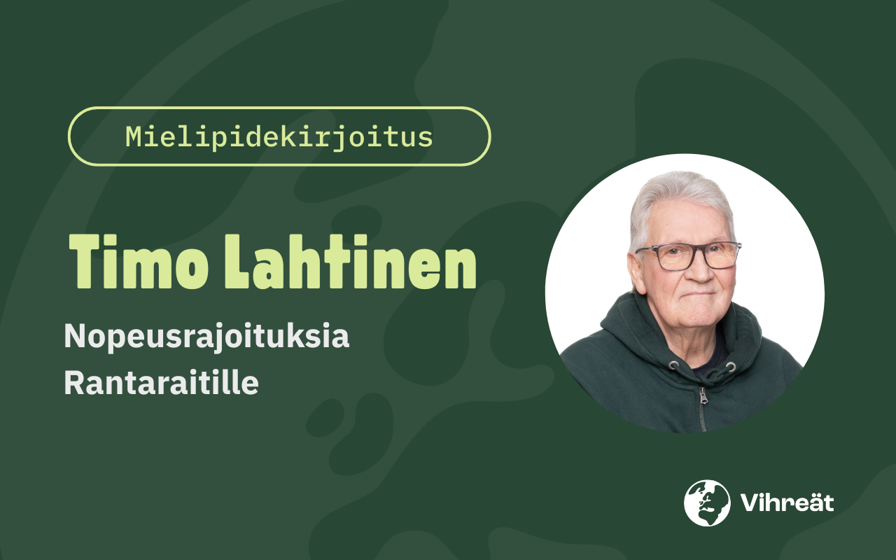 Timo Lahtinen: Nopeusrajoituksia Rantaraitille