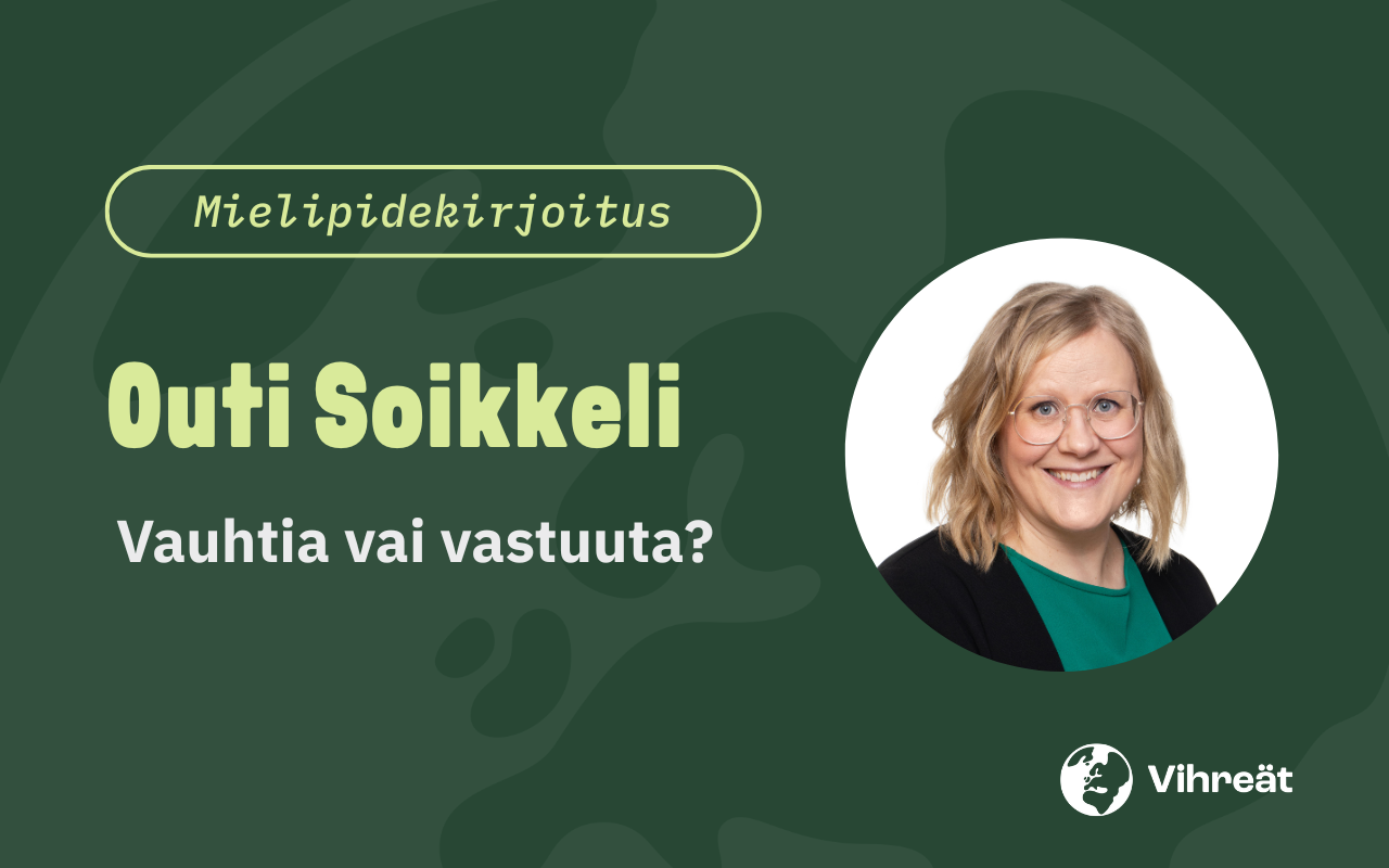 Mielipide - Vauhtia vai vastuuta? 