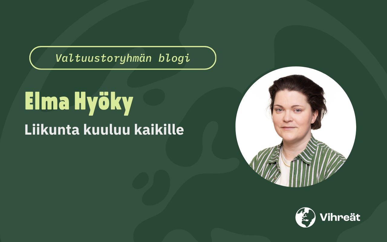 Elma Hyöky: Liikunta kuuluu kaikille