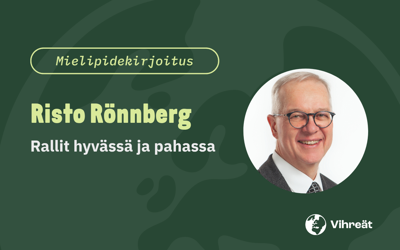 Risto Rönnberg: Rallit hyvässä ja pahassa